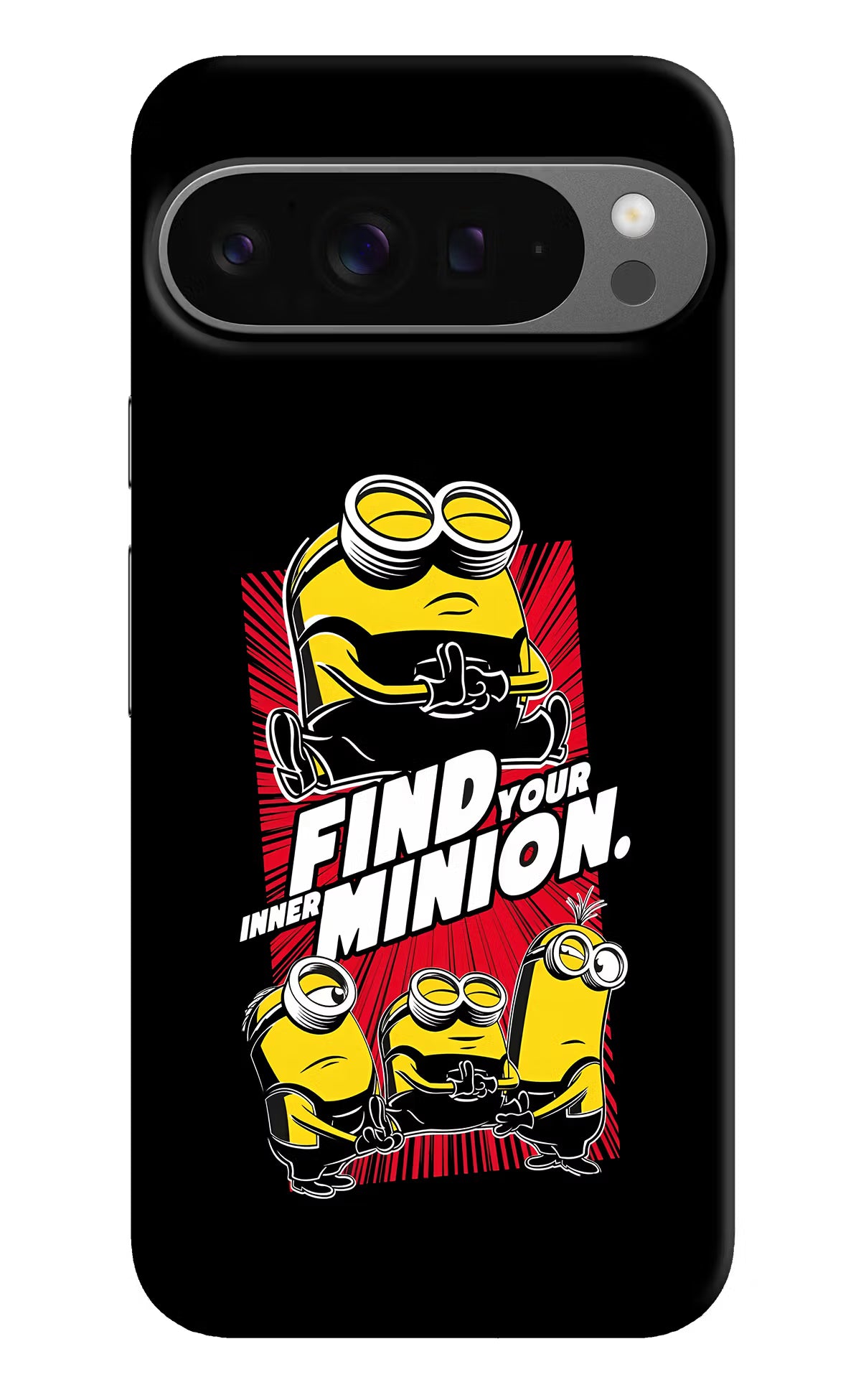 Find your inner Minion Google Pixel 9 Pro XL Hard Case Back Cover by Casekaro