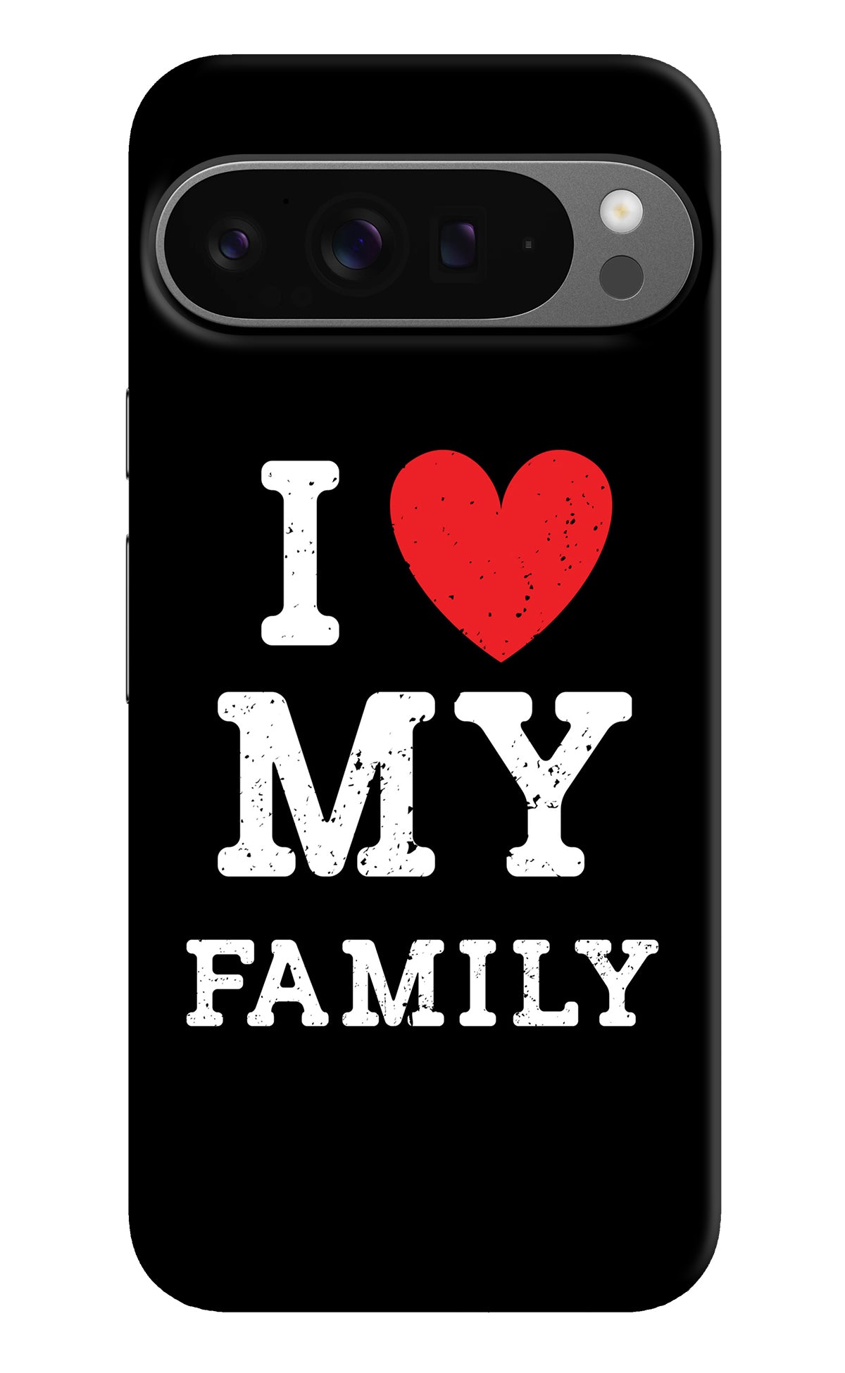 I Love My Family Google Pixel 9 Pro XL Back Cover