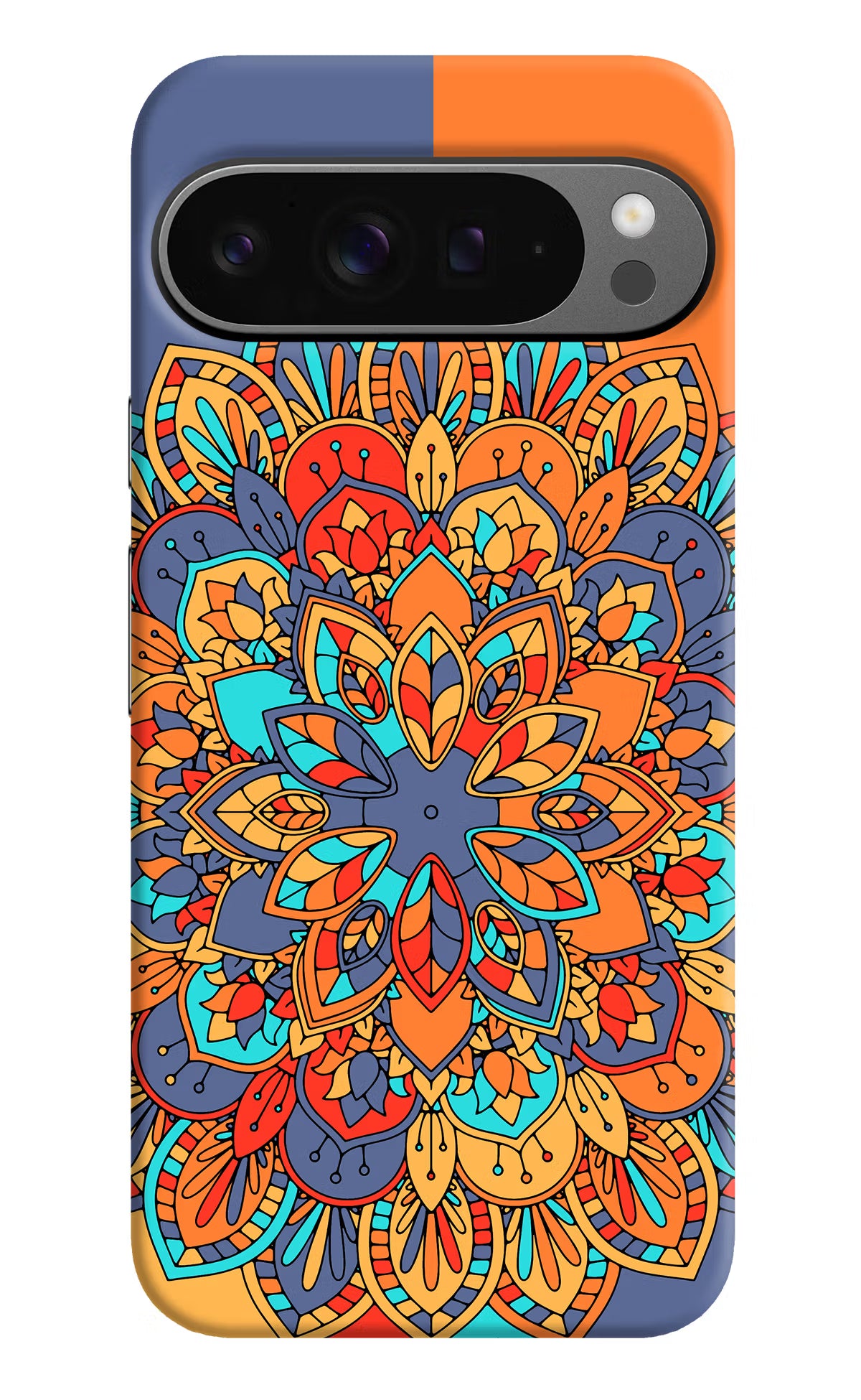 Color Mandala Google Pixel 9 Pro XL Hard Case Back Cover by Casekaro