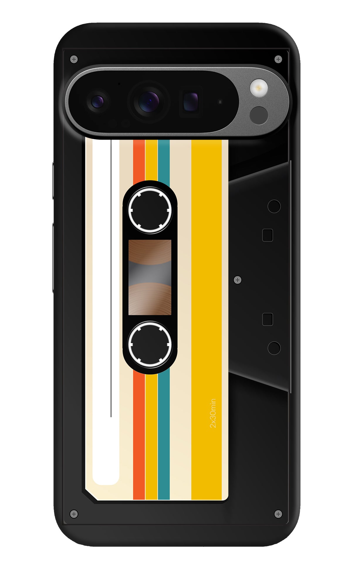 Tape Cassette Google Pixel 9 Pro XL Back Cover