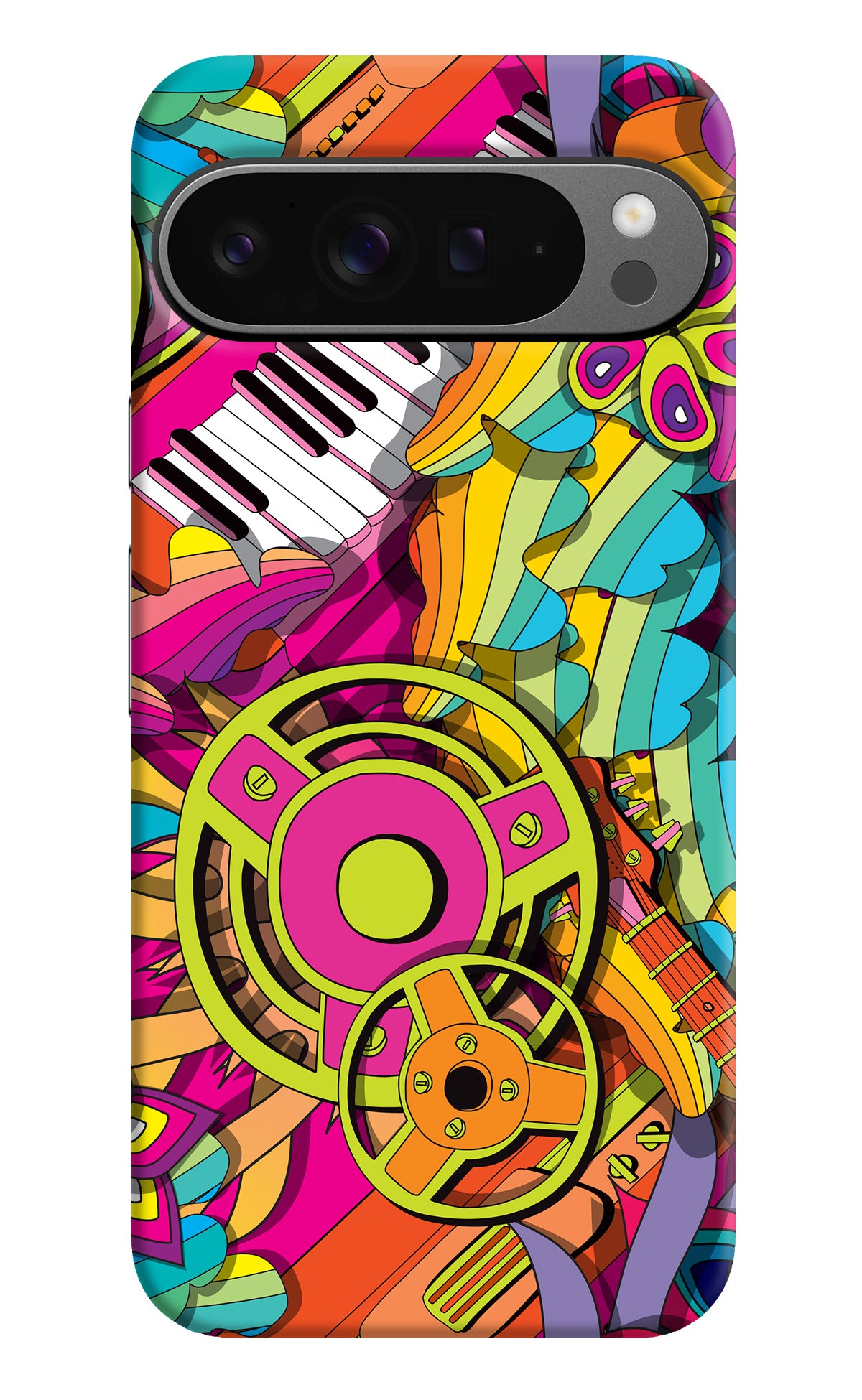 Music Doodle Google Pixel 9 Pro XL Back Cover