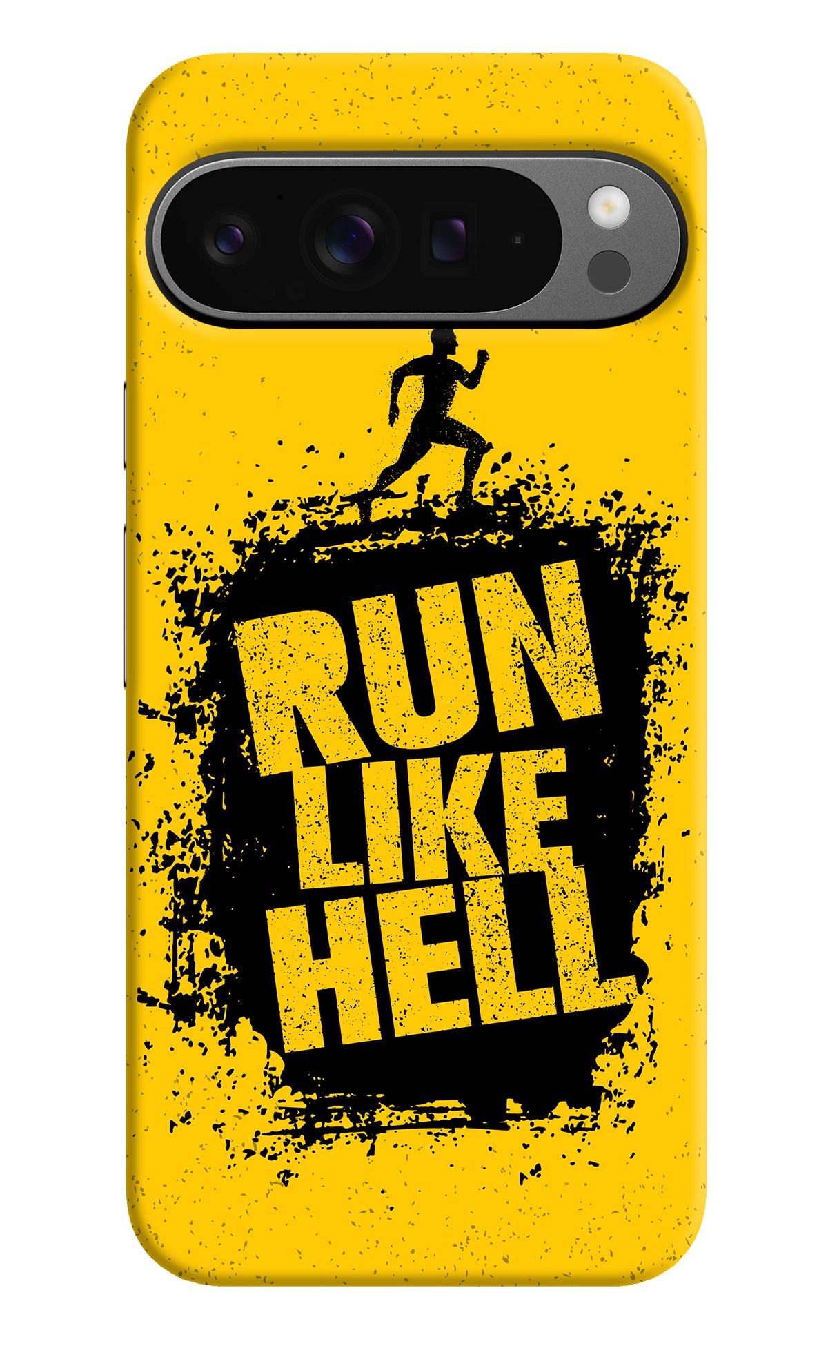 Run Like Hell Google Pixel 9 Pro XL Back Cover