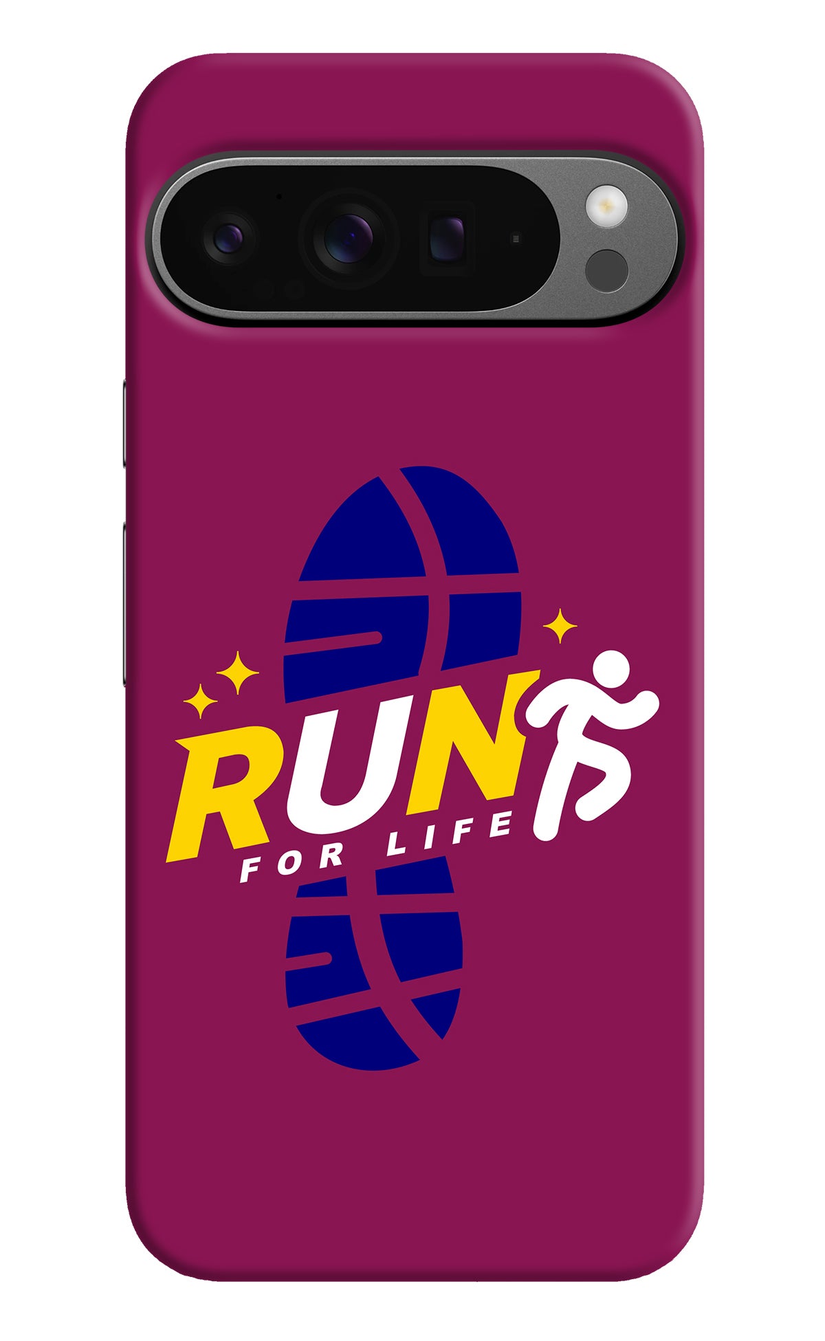 Run for Life Google Pixel 9 Pro XL Back Cover