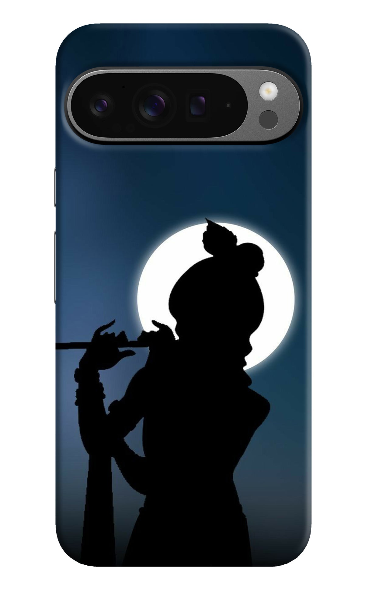 Shri Krishna Silhouette Google Pixel 9 Pro XL Back Cover