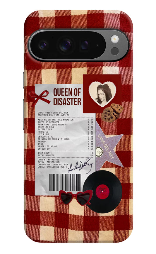 Queen of Disaster Google Pixel 9 Pro XL Hard Case Back Cover by Casekaro