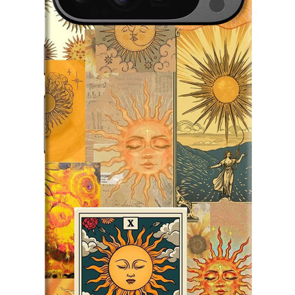 Sun Google Pixel 9 Pro XL Hard Case Back Cover by Casekaro