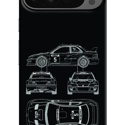WRC'99 Google Pixel 9 Pro XL Hard Case Back Cover by Casekaro