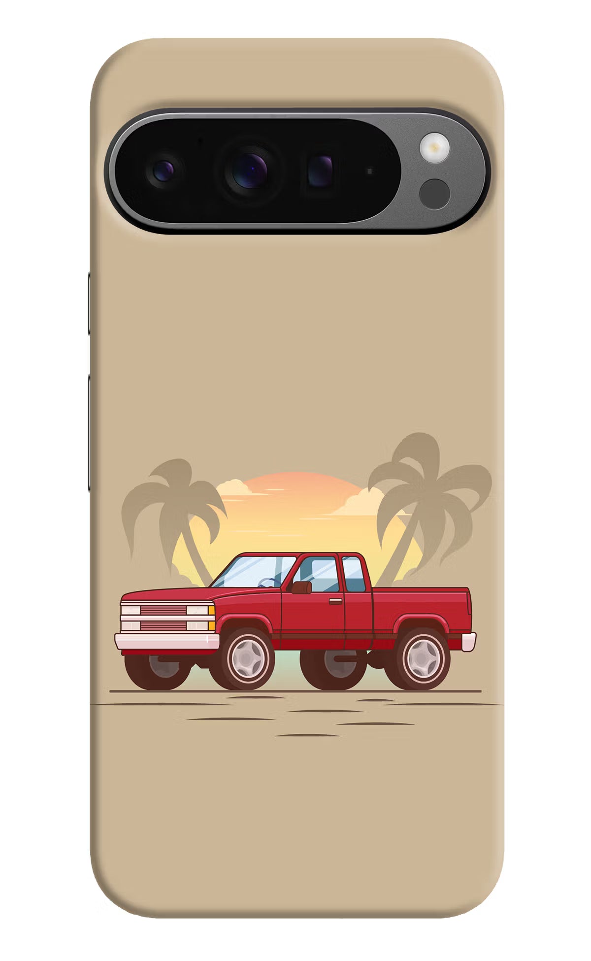 Desert Classic Drive Google Pixel 9 Pro XL Hard Case Back Cover by Casekaro