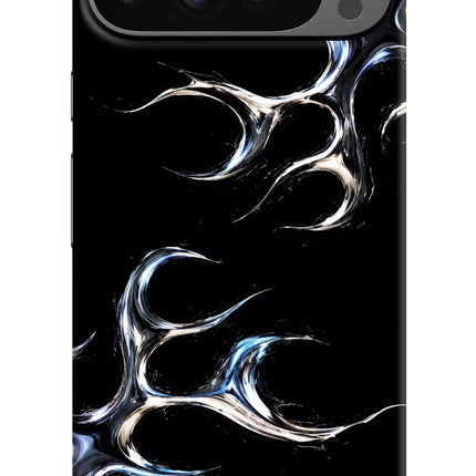 Chrome Tribal Google Pixel 9 Pro XL Hard Case Back Cover by Casekaro