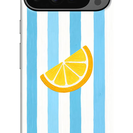 Summer Lemon Google Pixel 9 Pro XL Hard Case Back Cover by Casekaro