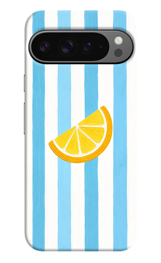 Summer Lemon Google Pixel 9 Pro XL Hard Case Back Cover by Casekaro