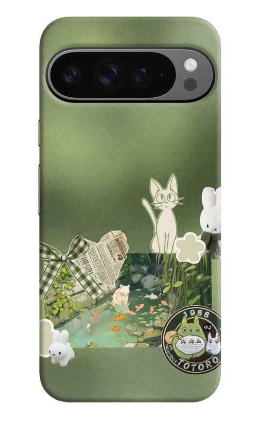 Aesthetic anime Google Pixel 9 Pro XL Hard Case Back Cover by Casekaro