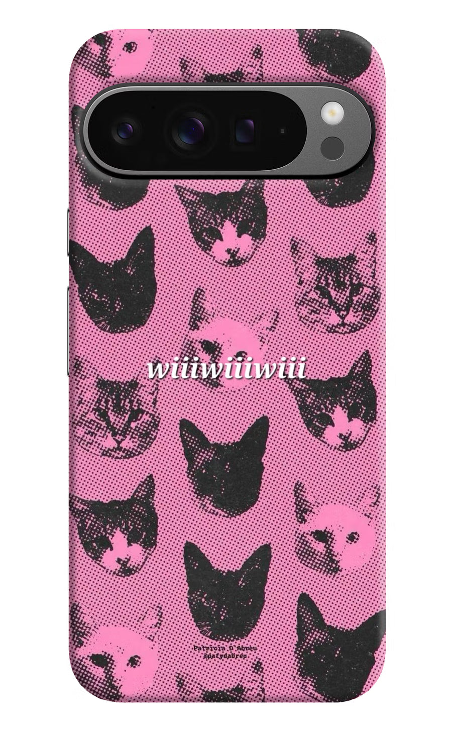 Pink Cats Google Pixel 9 Pro XL Back Cover, Hard case