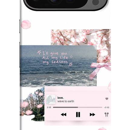 Wave to earth Google Pixel 9 Pro XL Hard Case Back Cover by Casekaro