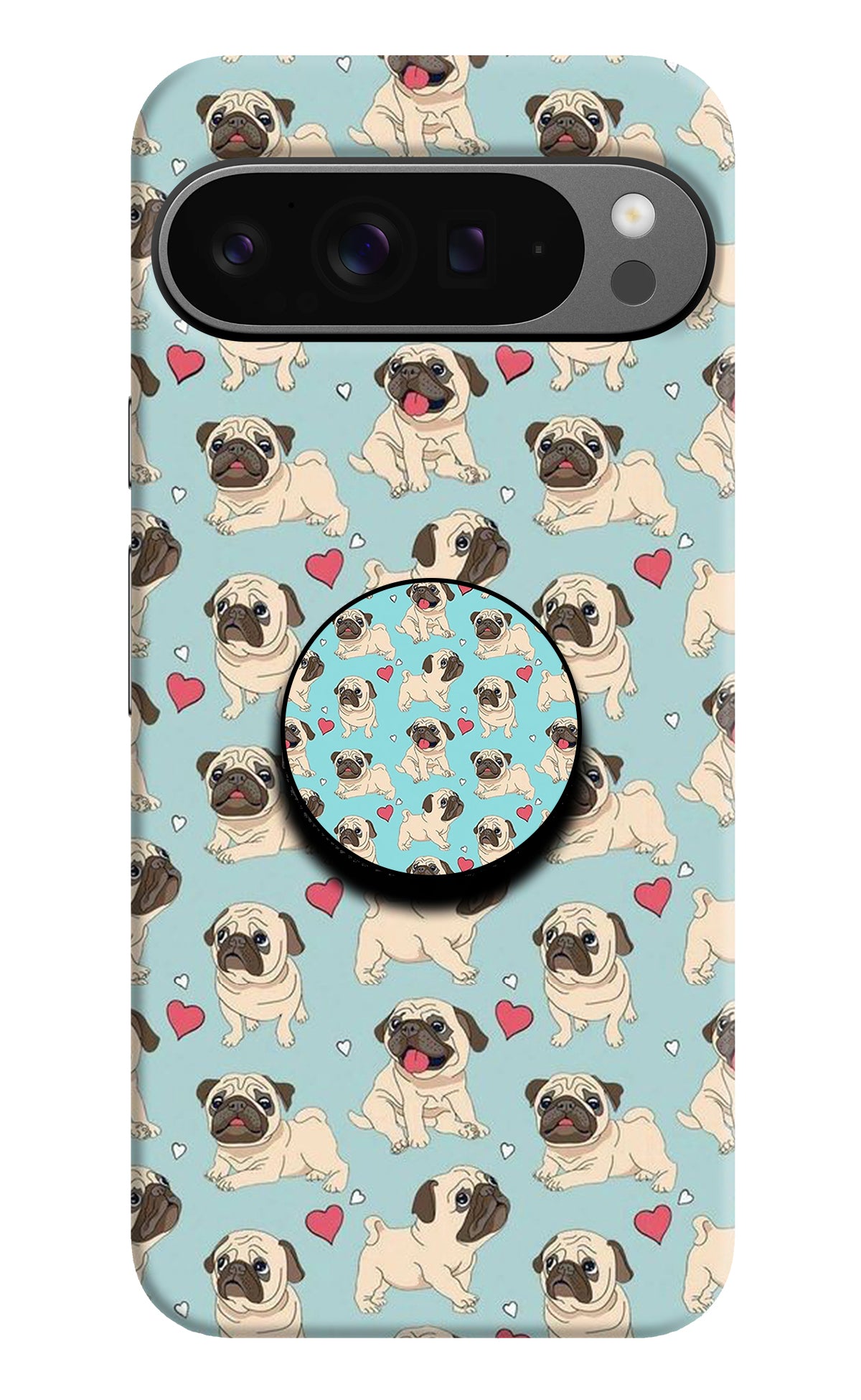 Pug Dog Google Pixel 9 Pro XL Pop Case