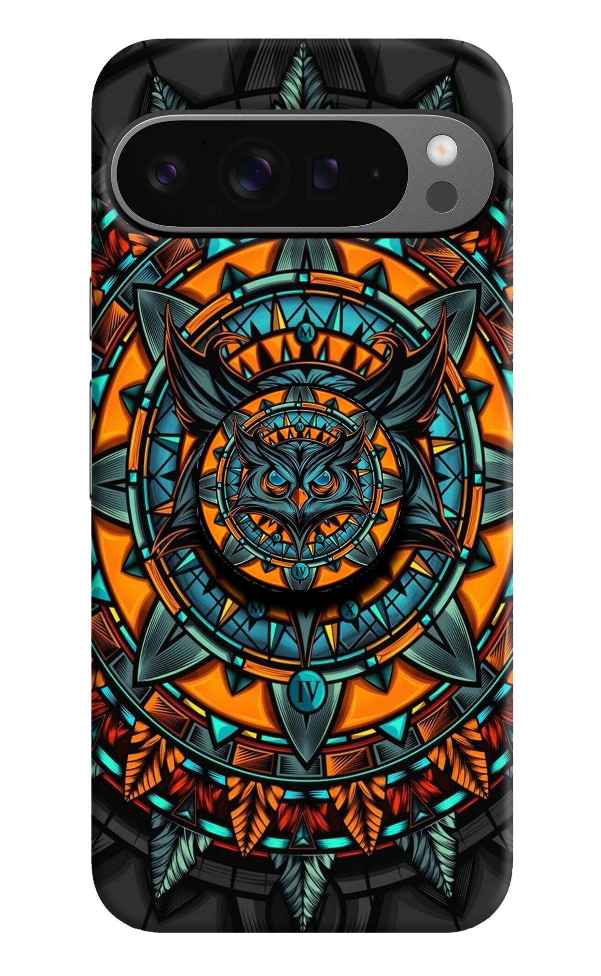 Angry Owl Google Pixel 9 Pro XL Pop Case