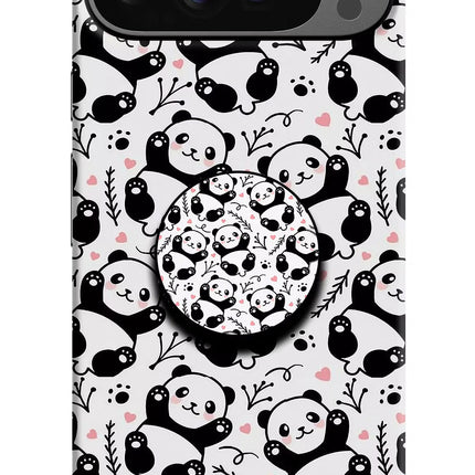 Cute Panda Google Pixel 9 Pro XL Pop Case by Casekaro