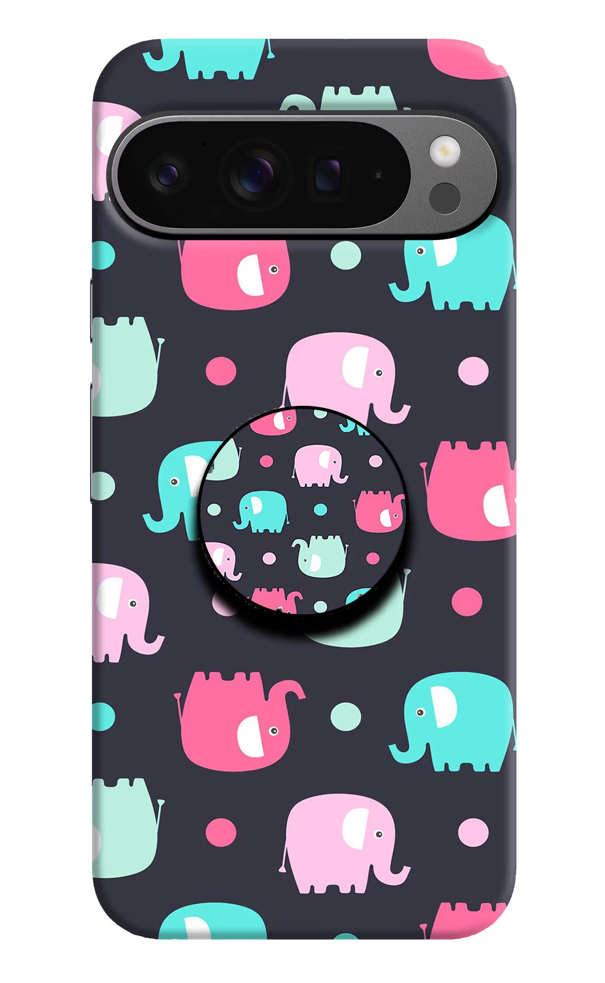 Baby Elephants Google Pixel 9 Pro XL Pop Case by Casekaro