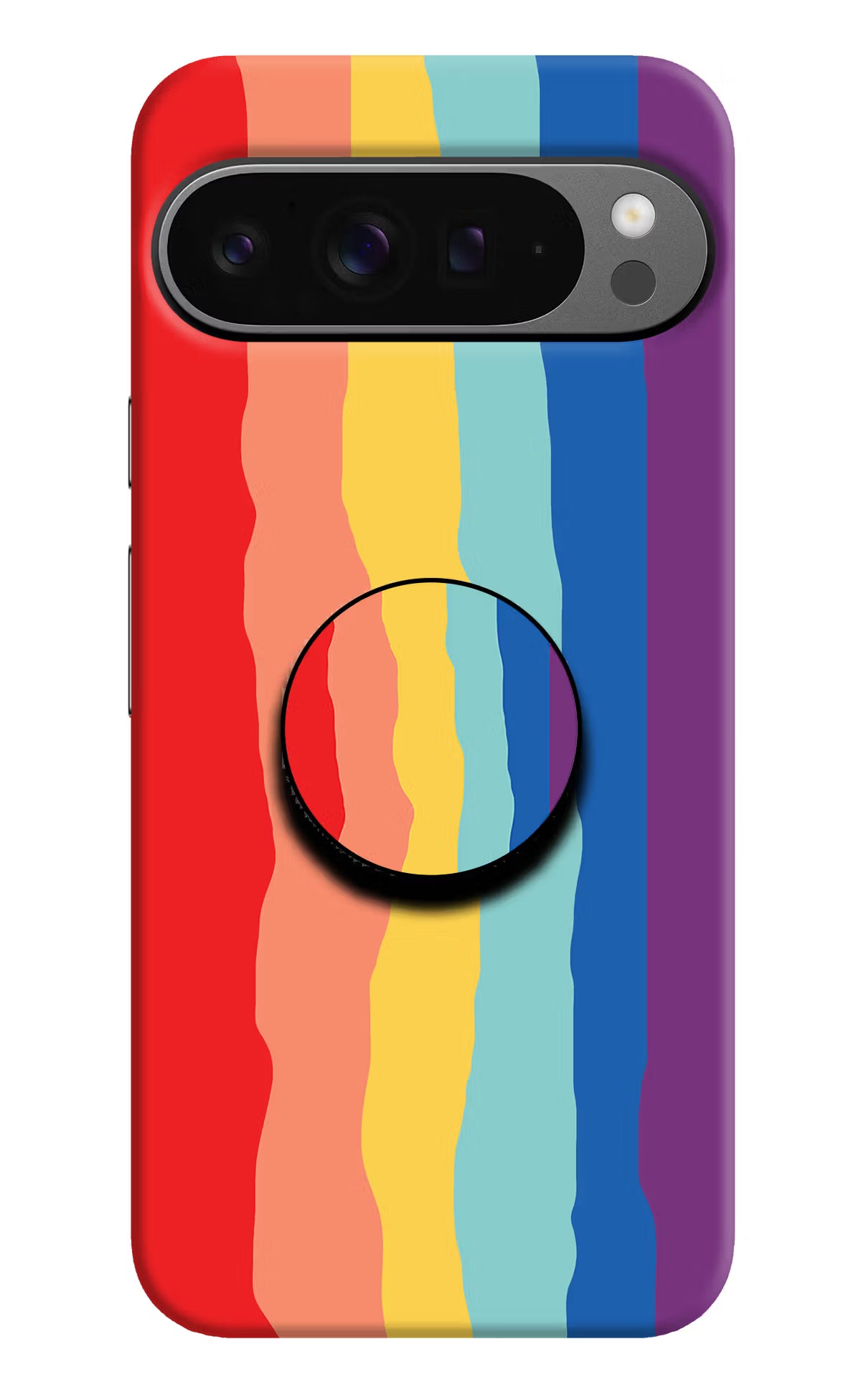 Rainbow Google Pixel 9 Pro XL Pop Case by Casekaro