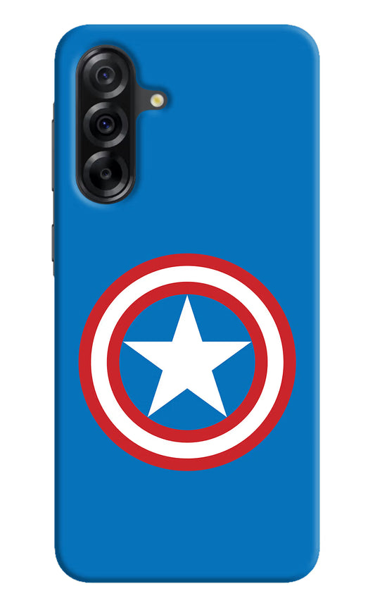 Captain America Logo Samsung A36 5G Hard Case Back Cover by Casekaro
