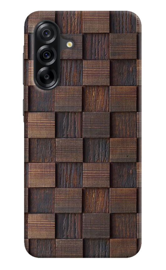 Wooden Cube Design Samsung A36 5G Hard Case Back Cover by Casekaro