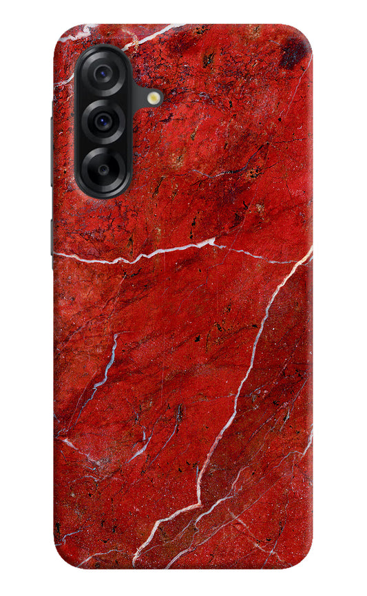 Red Marble Design Samsung A36 5G Hard Case Back Cover by Casekaro