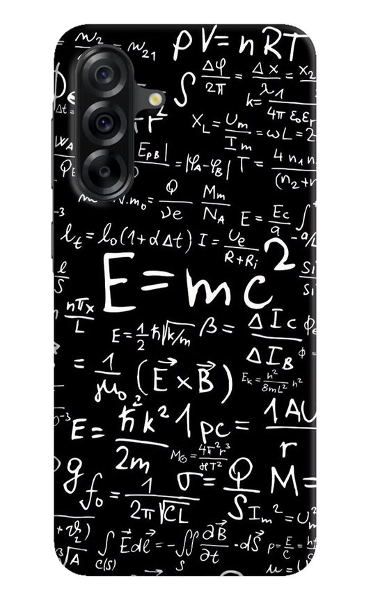 Physics Formula Samsung A36 5G Hard Case Back Cover by Casekaro