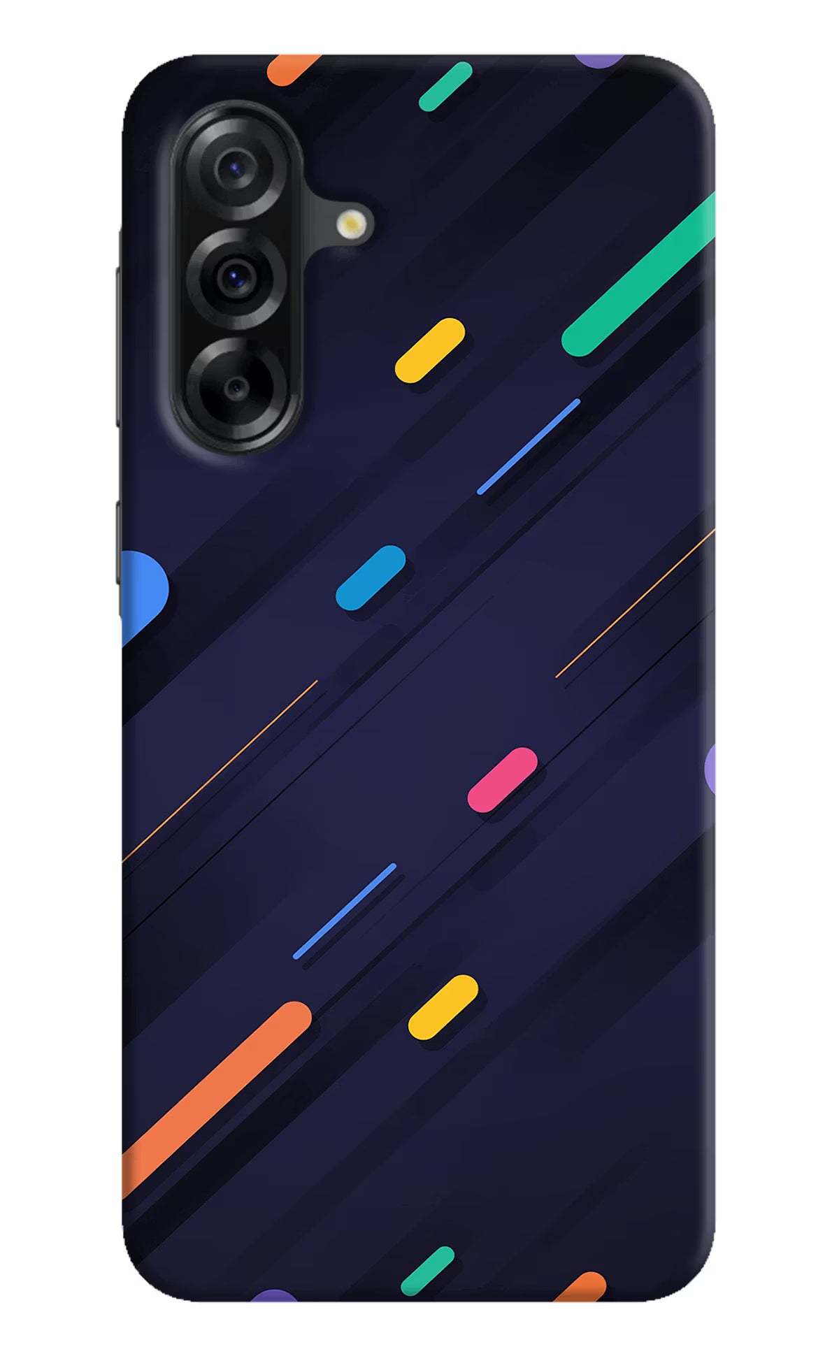 Abstract Design Samsung A36 5G Hard Case Back Cover by Casekaro