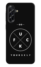 Go Fuck Yourself Samsung A36 5G Hard Case Back Cover by Casekaro