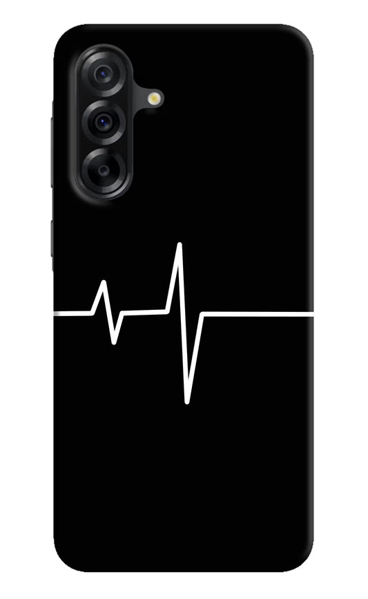 Heart Beats Samsung A36 5G Hard Case Back Cover by Casekaro