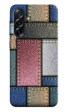 Multicolor Jeans Samsung A36 5G Hard Case Back Cover by Casekaro