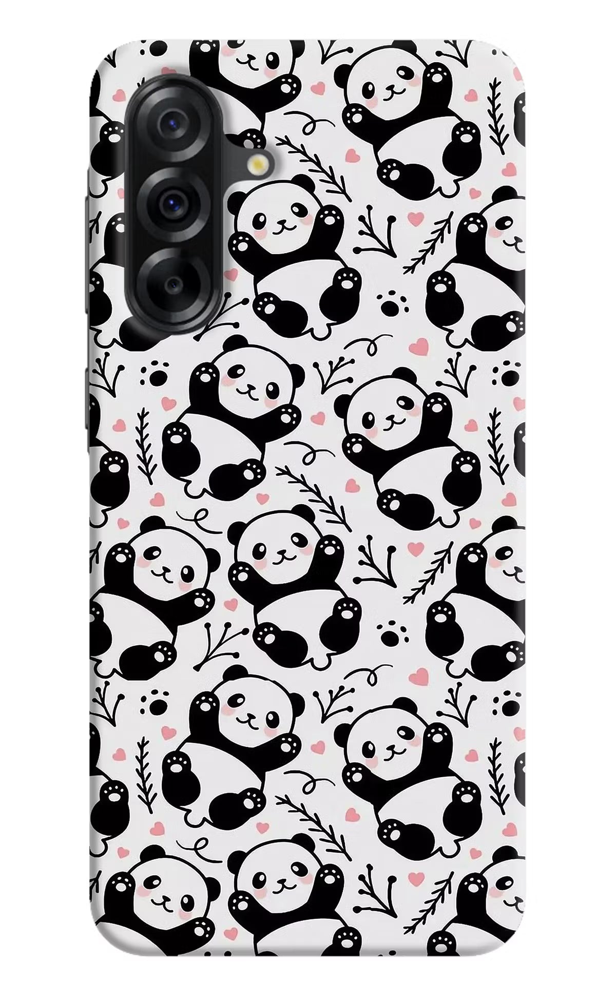 Cute Panda Samsung A36 5G Hard Case Back Cover by Casekaro
