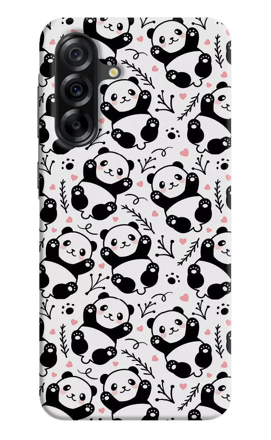 Cute Panda Samsung A36 5G Hard Case Back Cover by Casekaro