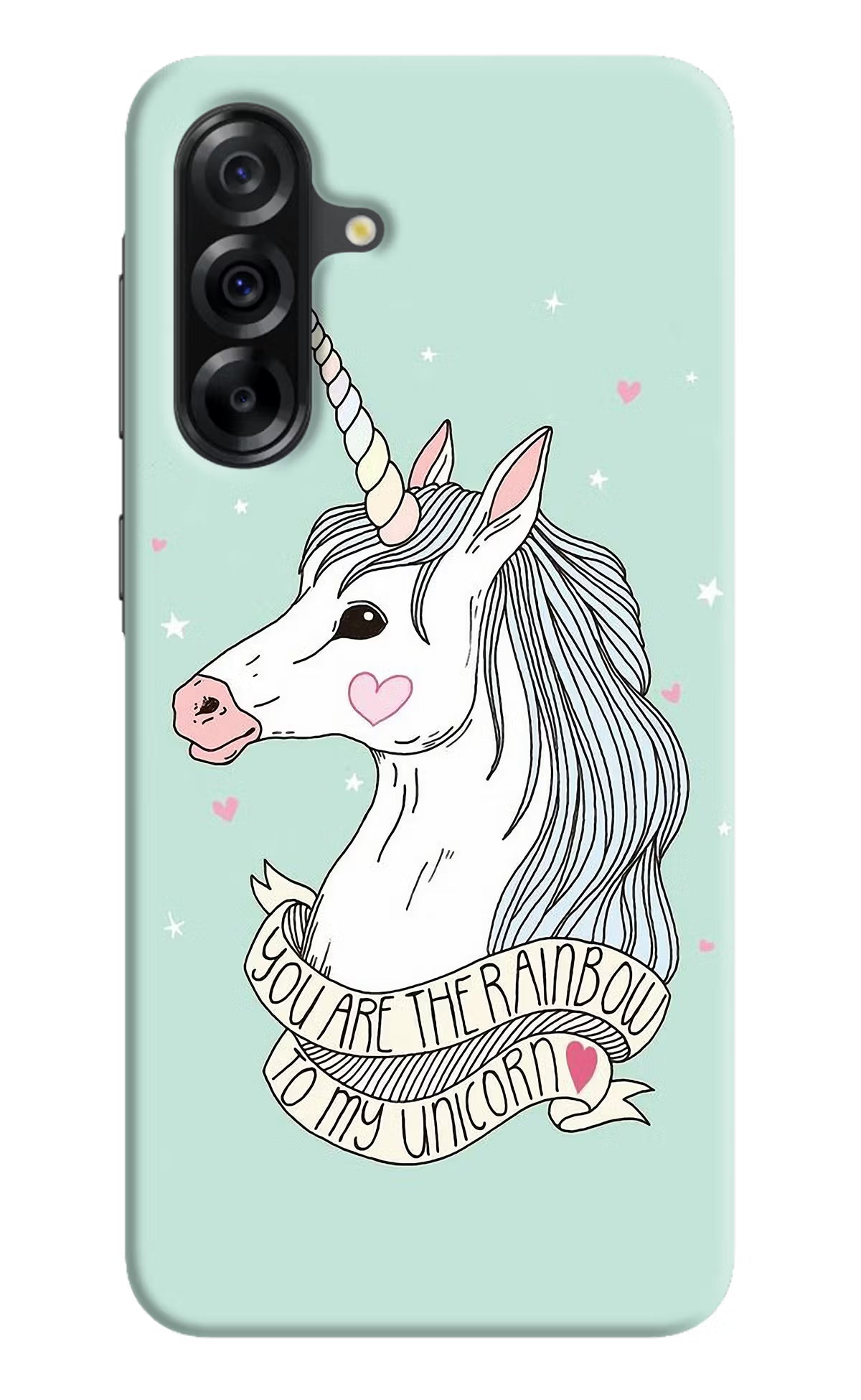 Unicorn Wallpaper Samsung A36 5G Hard Case Back Cover by Casekaro