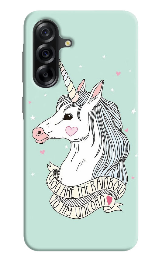 Unicorn Wallpaper Samsung A36 5G Hard Case Back Cover by Casekaro
