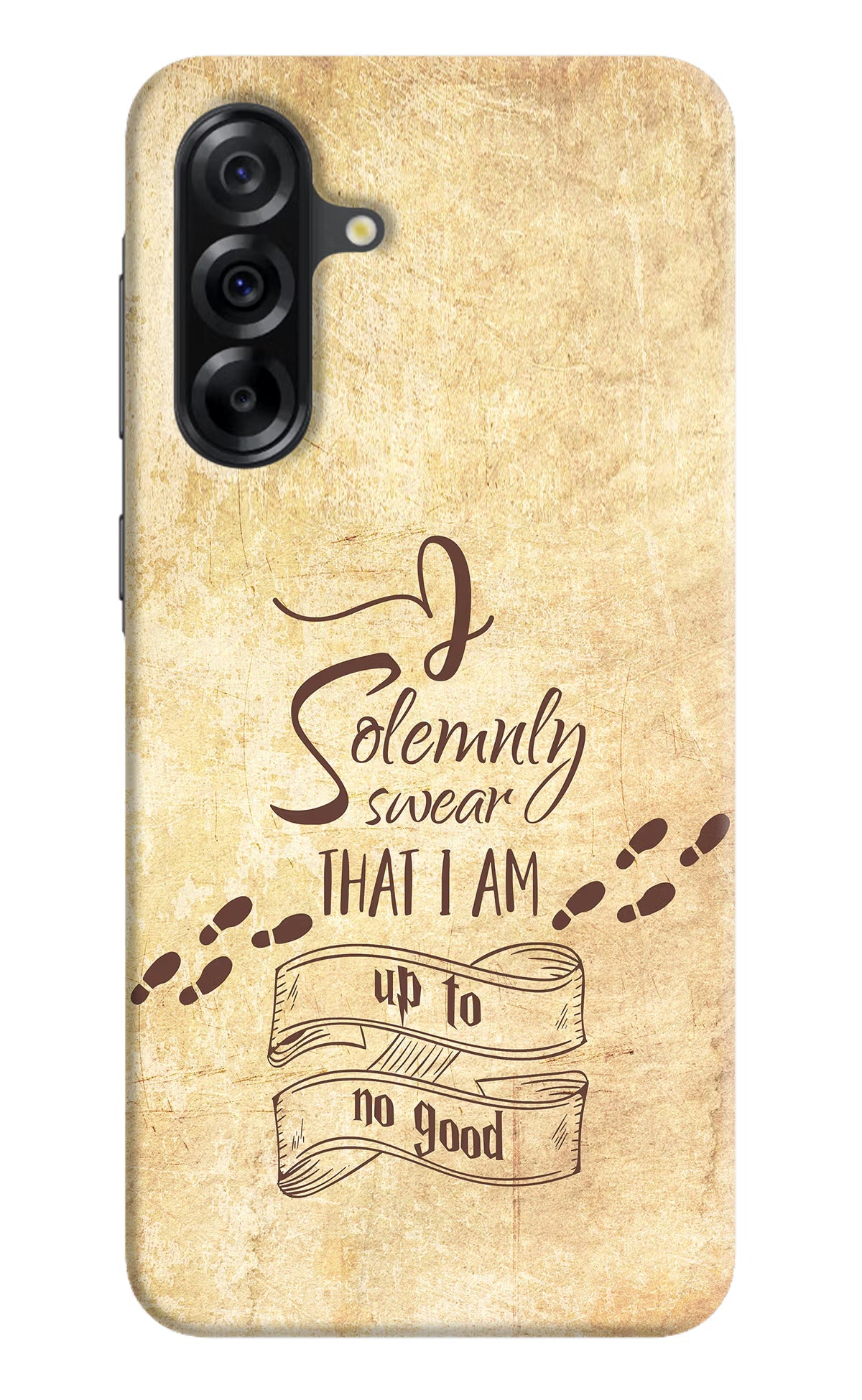 I Solemnly swear that i up to no good Samsung A36 5G Hard Case Back Cover by Casekaro