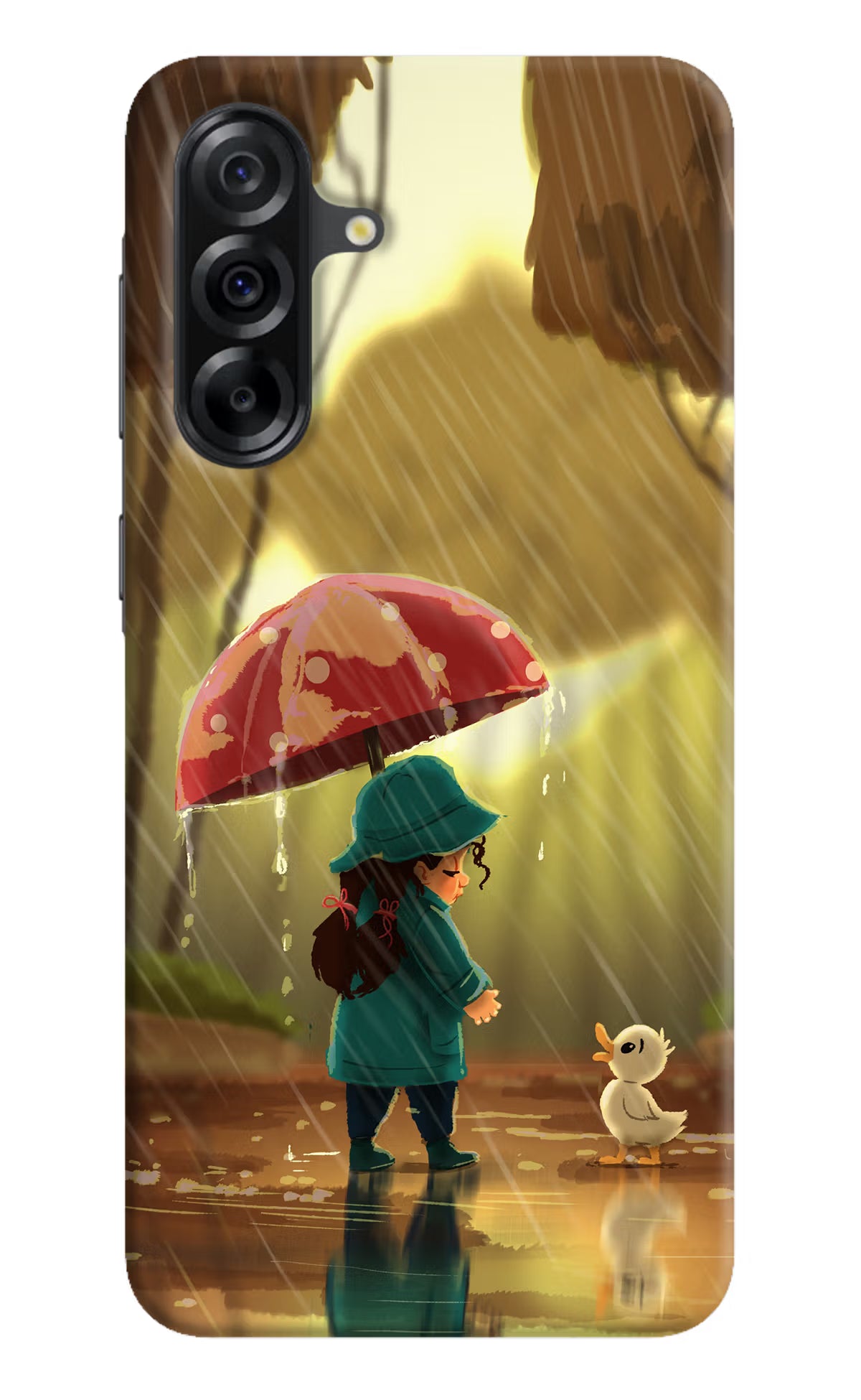 Rainy Day Samsung A36 5G Hard Case Back Cover by Casekaro