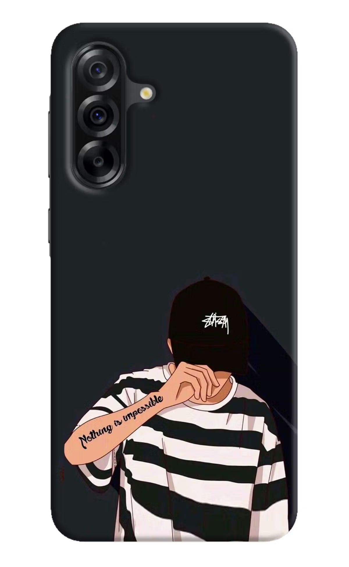 Aesthetic Boy Samsung A36 5G Hard Case Back Cover by Casekaro