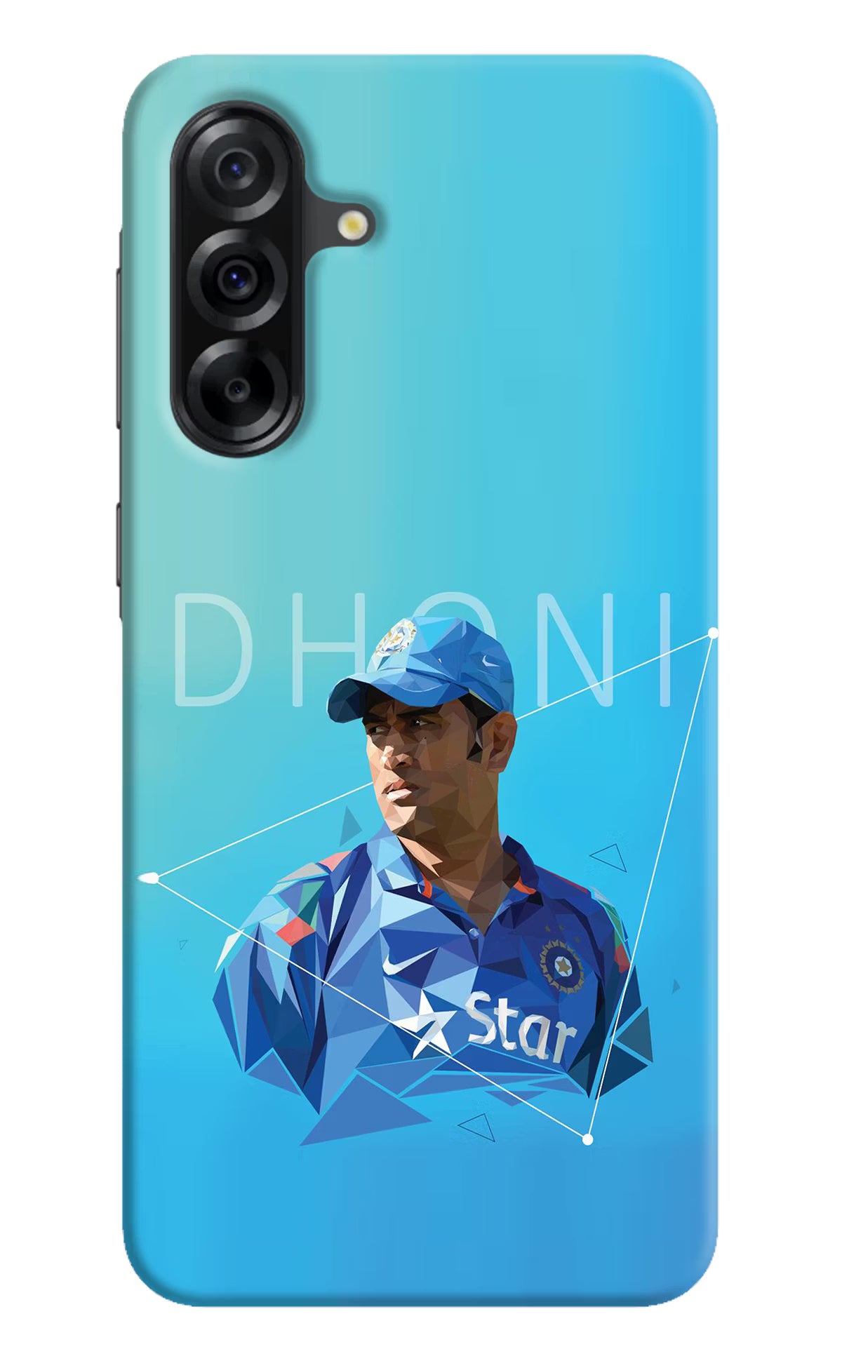 Dhoni Artwork Samsung A36 5G Hard Case Back Cover by Casekaro