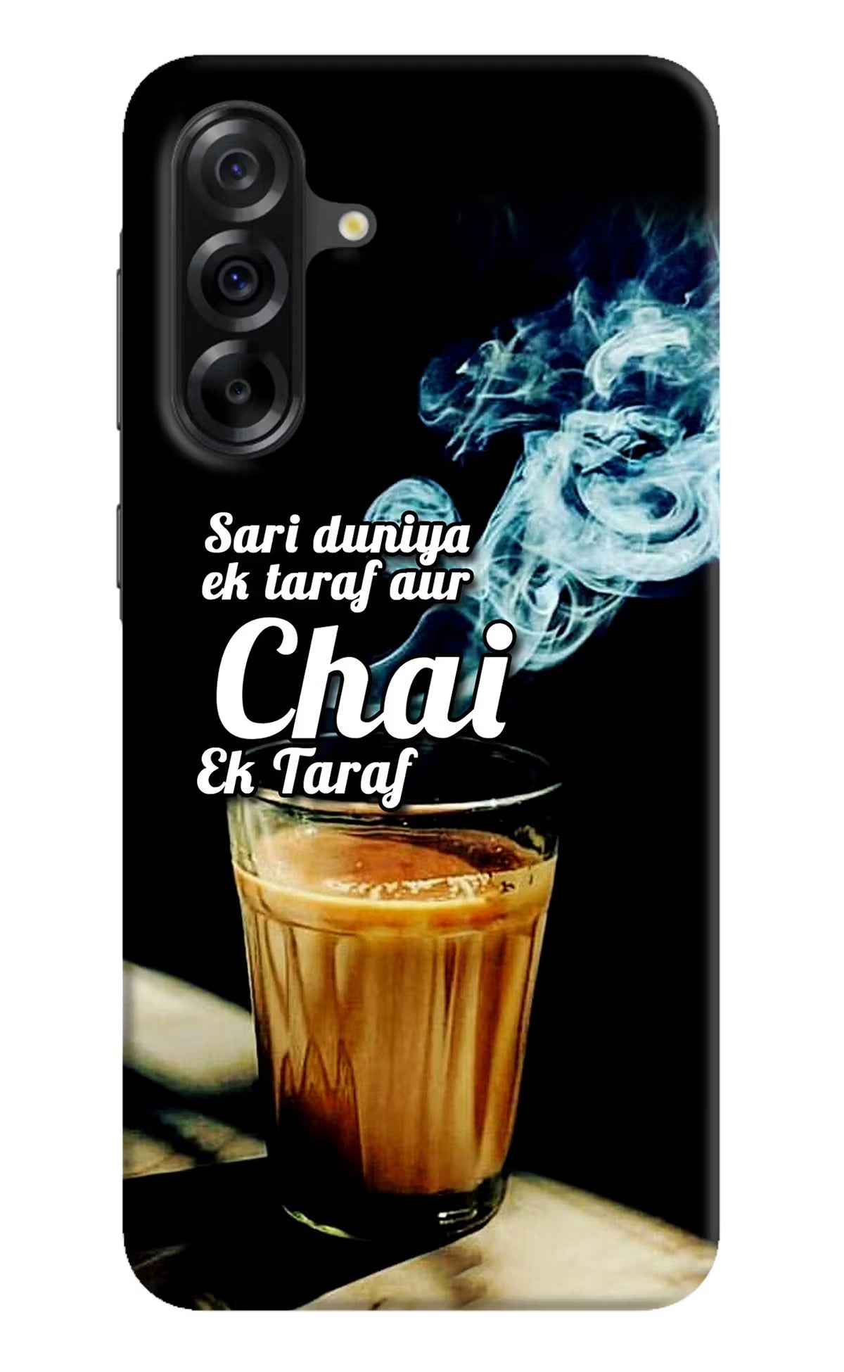Chai Ek Taraf Quote Samsung A36 5G Hard Case Back Cover by Casekaro