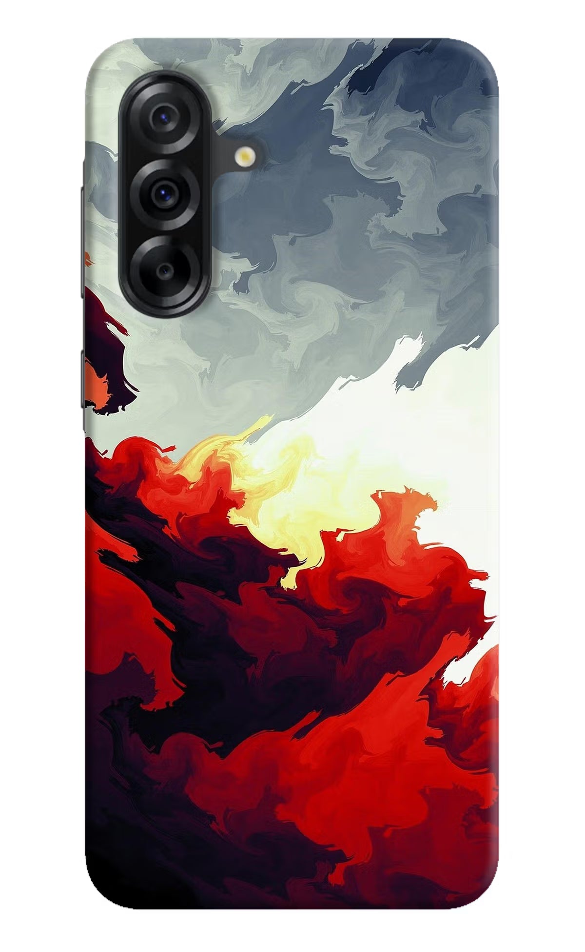 Fire Cloud Samsung A36 5G Hard Case Back Cover by Casekaro