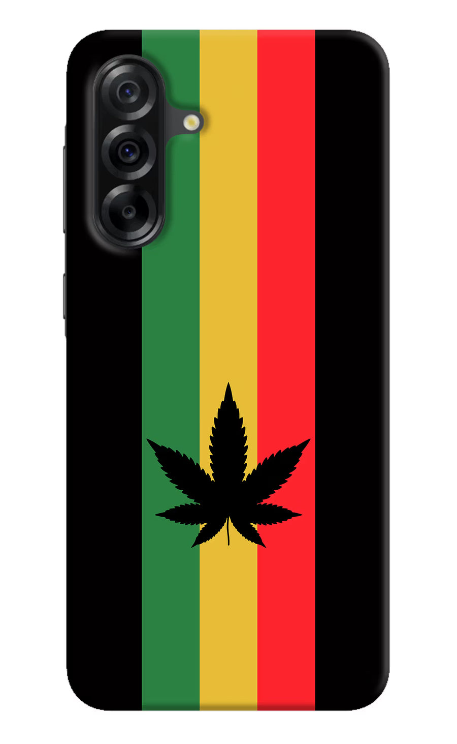 Weed Flag Samsung A36 5G Back Cover, Hard case