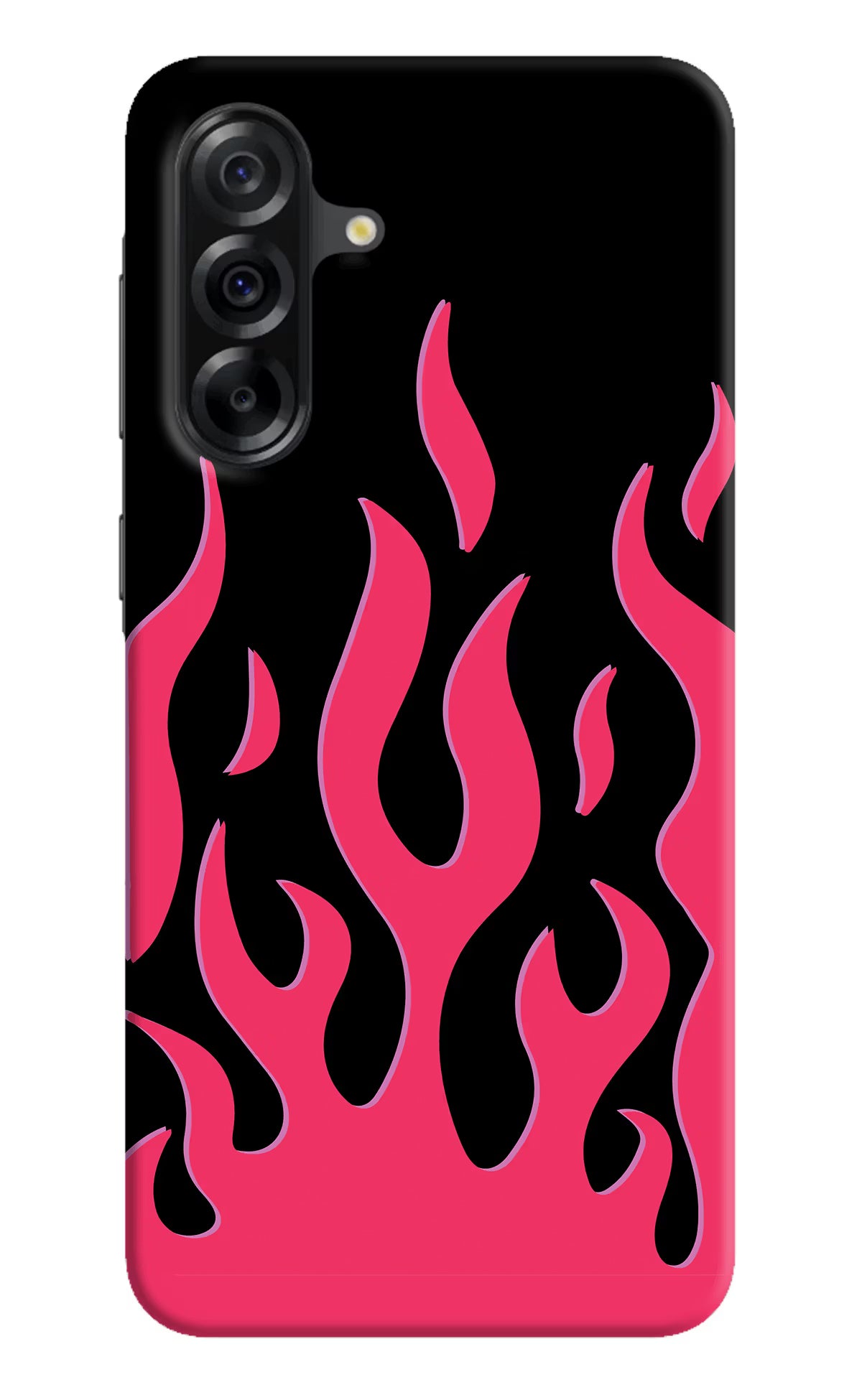 Fire Flames Samsung A36 5G Hard Case Back Cover by Casekaro