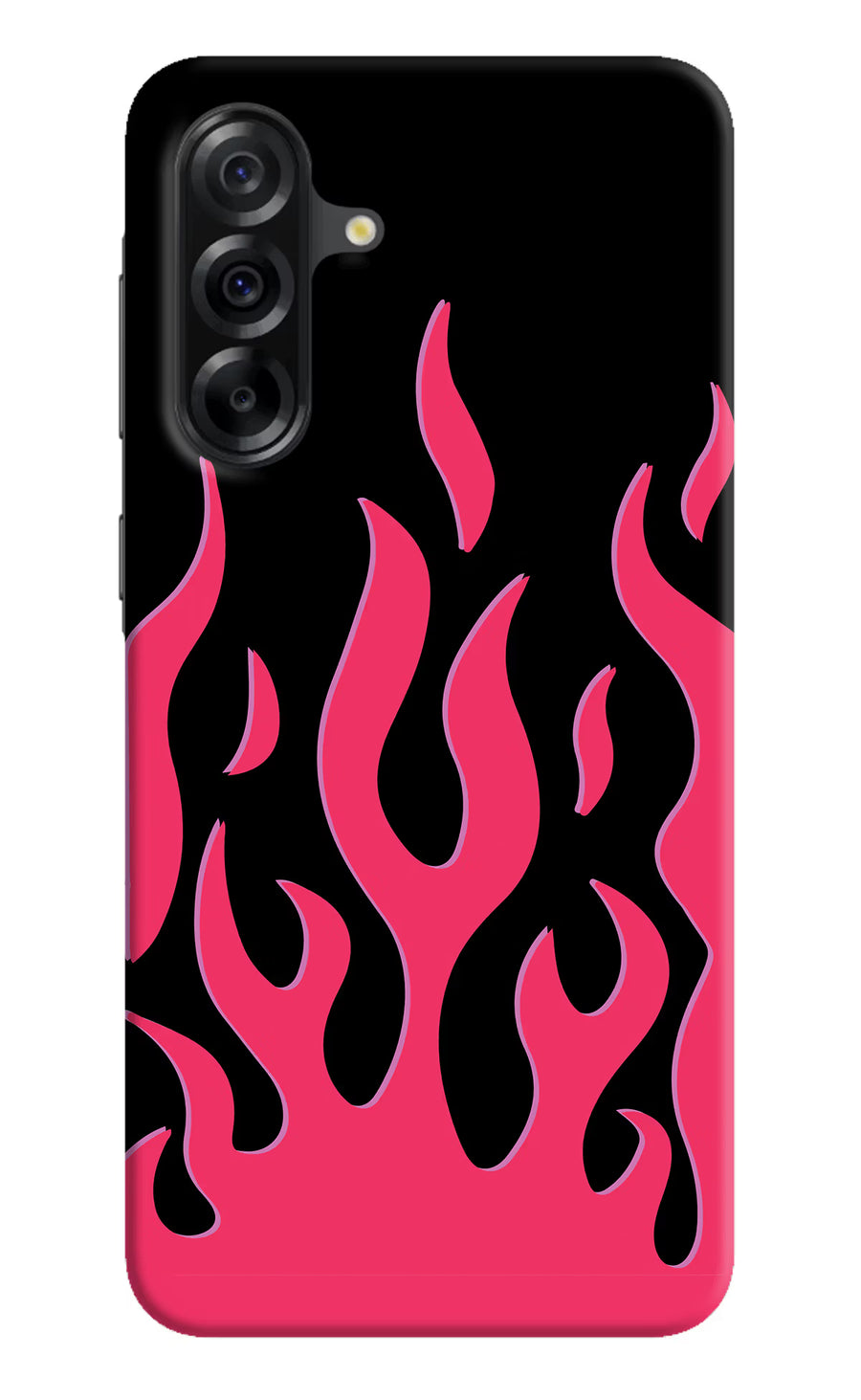 Fire Flames Samsung A36 5G Back Cover, Hard case