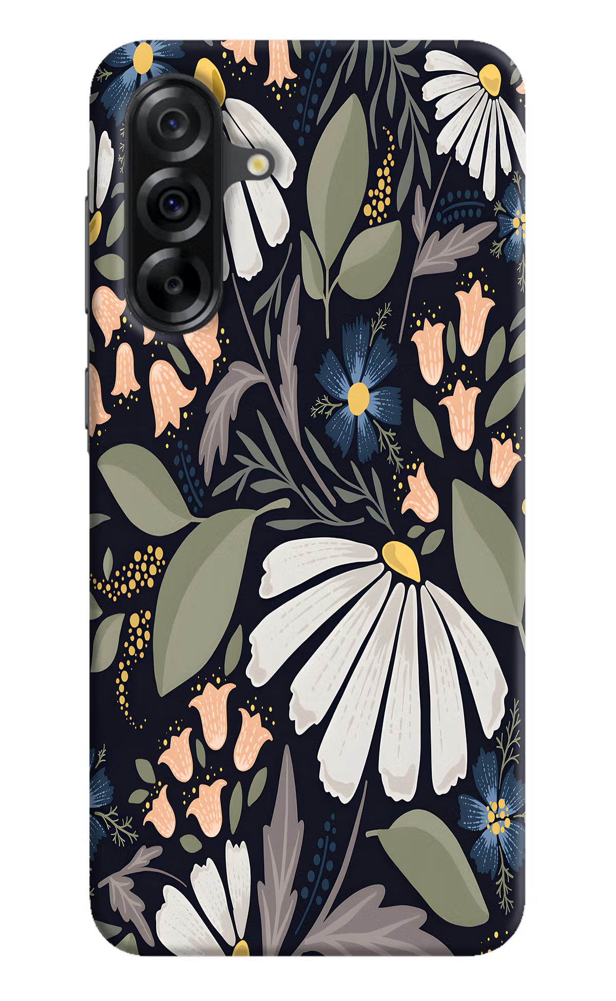 Flowers Art Samsung A36 5G Hard Case Back Cover by Casekaro