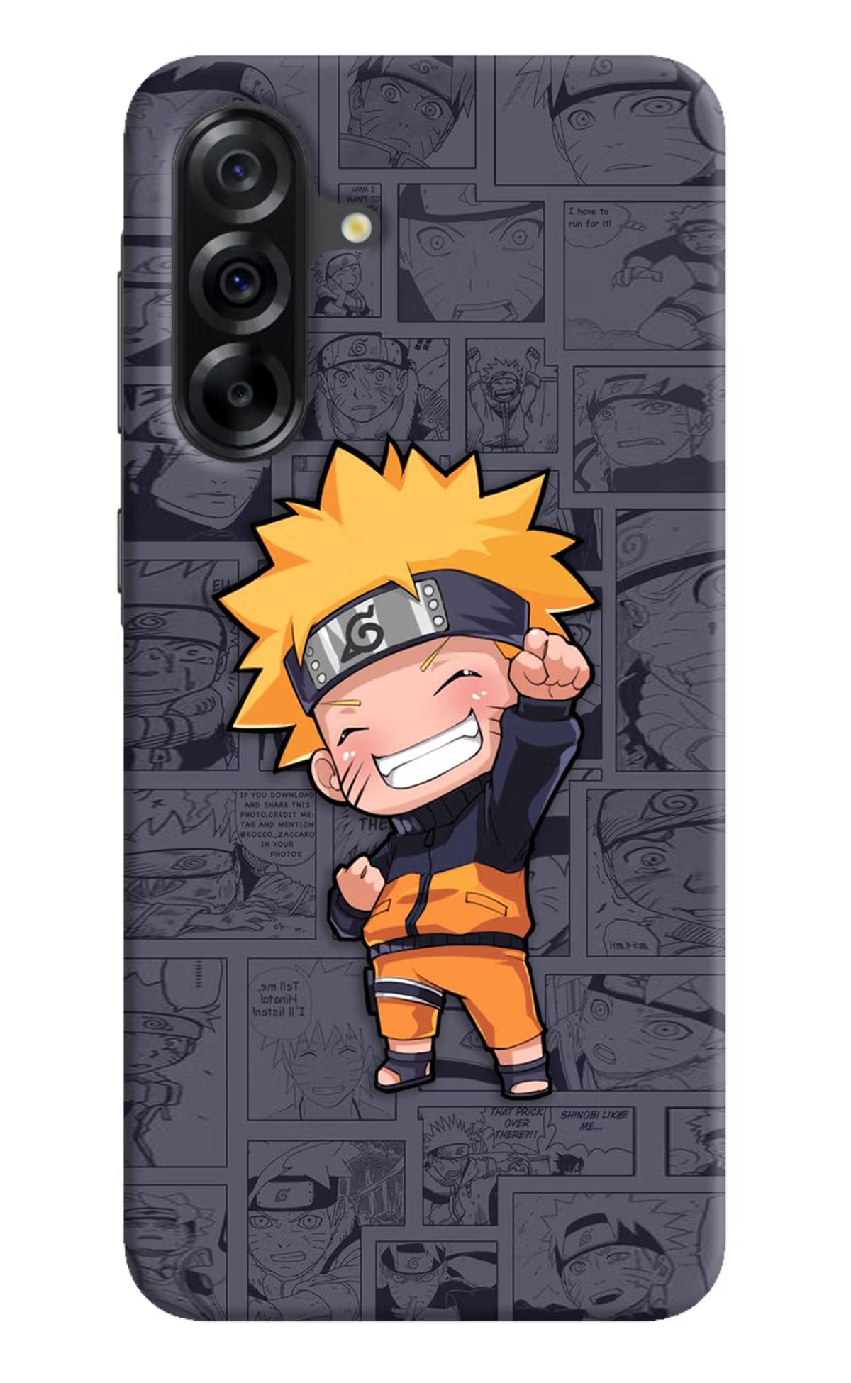 Chota Naruto Samsung A36 5G Hard Case Back Cover by Casekaro