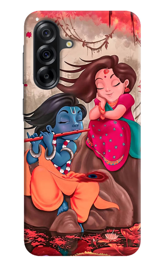Radhe Krishna Samsung A36 5G Hard Case Back Cover by Casekaro