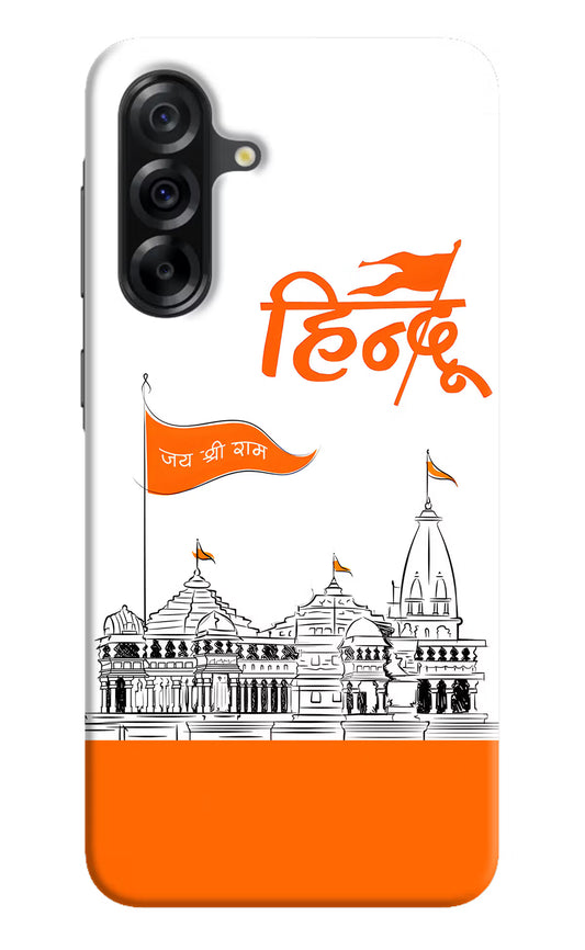 Jai Shree Ram Hindu Samsung A36 5G Hard Case Back Cover by Casekaro