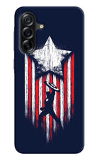 Captain America Marvel Art Samsung A36 5G Hard Case Back Cover by Casekaro