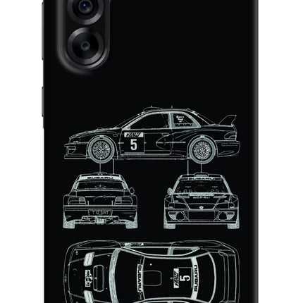 WRC'99 Samsung A36 5G Hard Case Back Cover by Casekaro